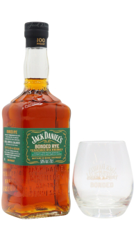 Jack Daniel's - Glass & Bonded Rye Tennessee  Whiskey 70CL