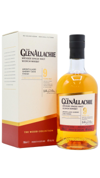 GlenAllachie - The Wood Collection - Amontillado Sherry 9 year old Whisky 70CL