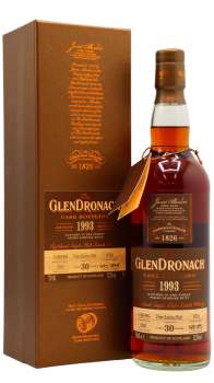 Glendronach - Single Cask #6753 (UK Exclusive) 1993 30 year old Whisky 70CL