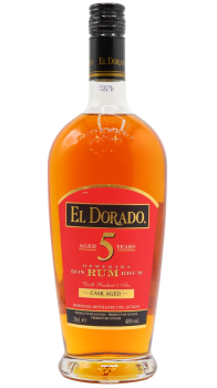 El Dorado - Guyanese 5 year old Rum 70CL