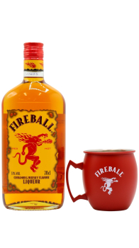 Fireball - Mule Mug & Cinnamon Whisky Liqueur 70CL