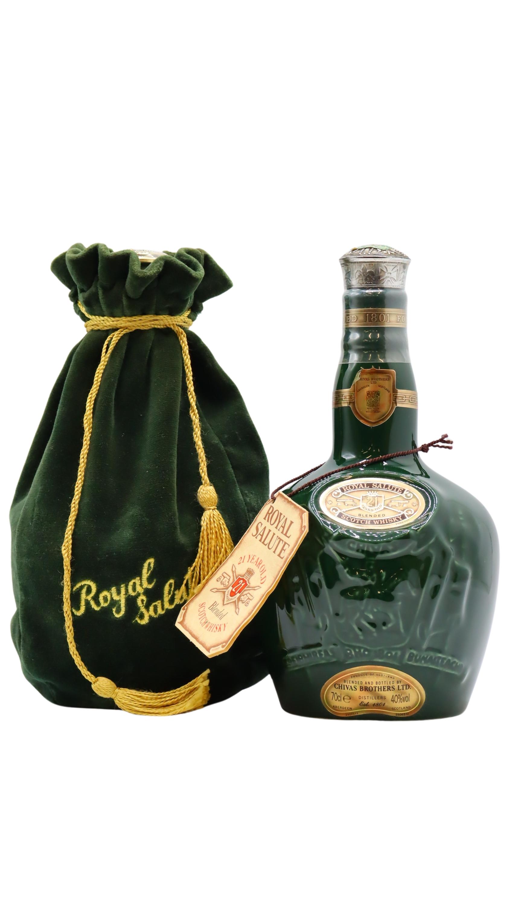 Royal Salute - The Emerald Flagon (Unboxed) 21 year old Whisky 70CL |  Whisky Liquor Store