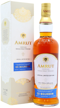 Amrut - Ex-Bourbon Single Cask #197 (UK Exclusive) 2016 7 year old Whisky 70CL