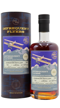 Dumbarton (silent) - Infrequent Flyers - Pedro Ximenez Finish 1997 26 year old Whisky 70CL