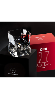 Cibi - Large Blade Runner Glass In Gift Box - Cini Boeri 100th Anniversary Limited Edition 37cl