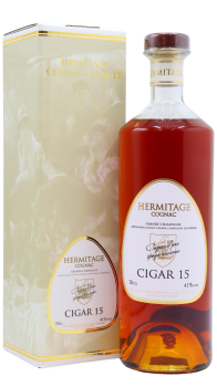 Hermitage - Cigar 15 - Grande Champagne 15 year old Cognac 70CL