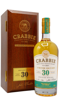 Glenrothes - Crabbie Single Cask 1992 30 year old Whisky 70CL