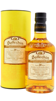 Ballechin - Cask Strength Single Malt 2004 20 year old Whisky 70CL