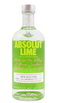 Absolut - Lime Flavoured Vodka 70CL