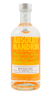 Absolut - Mandrin Flavoured Vodka 70CL