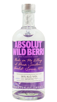 Absolut - Wild Berry Flavoured Vodka 70CL