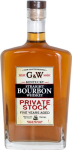 G & W Private Stock Straight Bourbon Whiskey 5YR 750ml