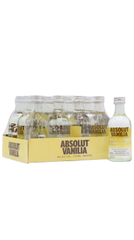 Absolut - Vanilla Flavoured Miniatures 12 x 5cl Vodka