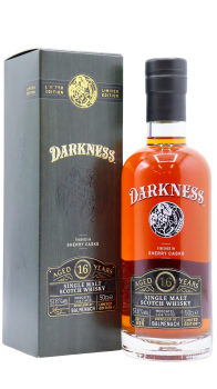 Balmenach - Darkness - Moscatel Sherry Cask Finish 16 year old Whisky 50CL