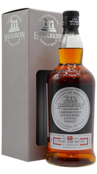 Hazelburn - Oloroso Cask Matured 2004 13 year old Whisky 70CL