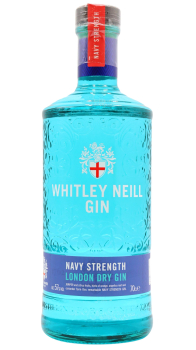 Whitley Neill - Navy Strength London Dry Gin 70CL