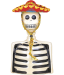 Los Azulejos Skelly Tequila Reposado Skeleto 750ml