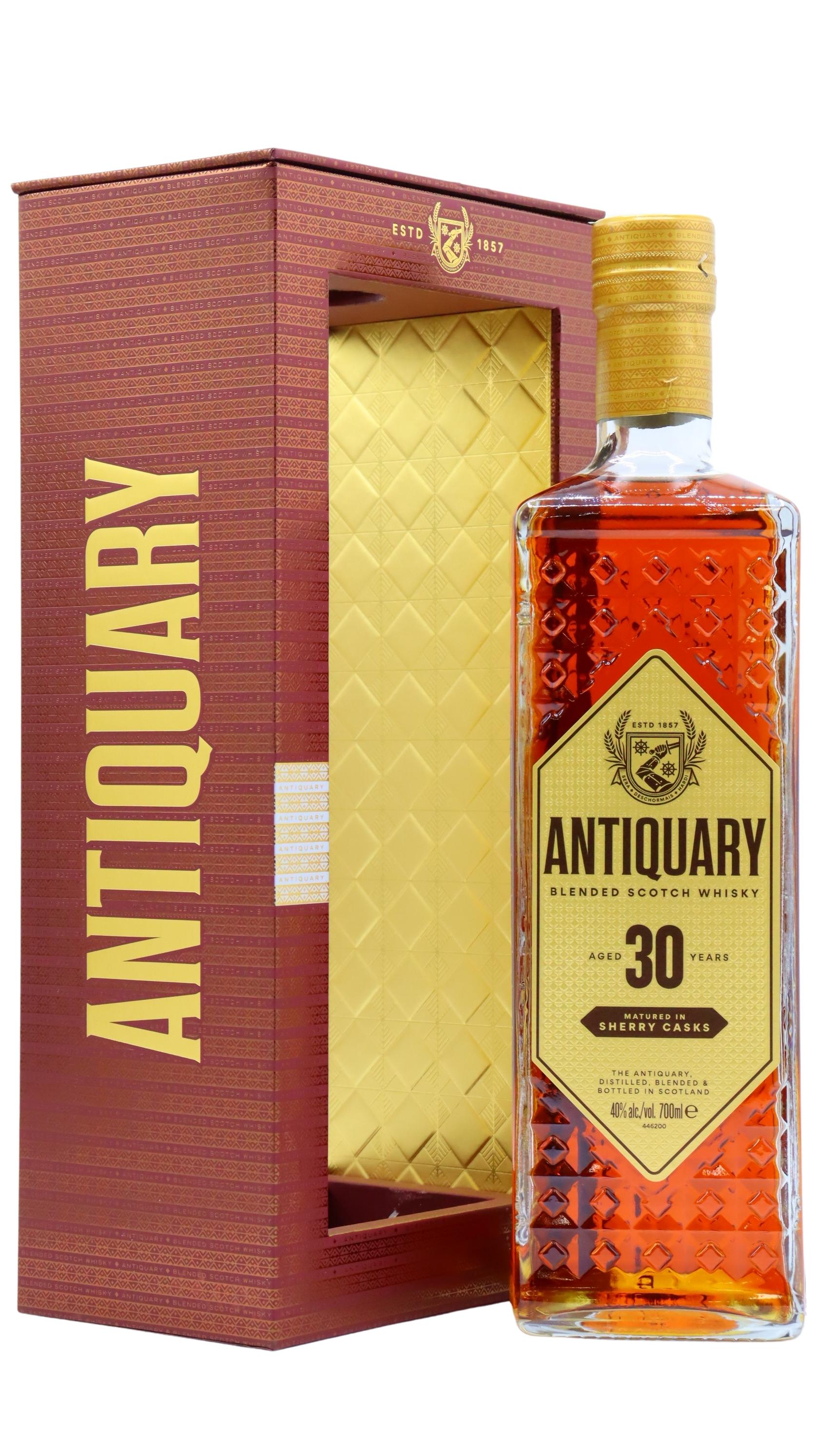 The Antiquary - Blended Scotch 30 year old Whisky 70CL | Nationwide Liquor