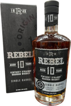 Rebel Yell 10 Year Old Single Barrel Kentucky Straight Bourbon Whiskey 750ml