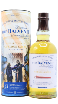 Balvenie - Curious Casks - American Bourbon Cask Matured 14 year old Whisky 70CL