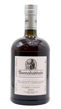 Bunnahabhain - Banyuls Wine Cask Finish 2013 10 year old Whisky 70CL