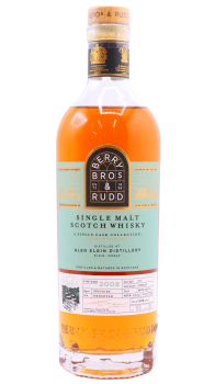 Glen Elgin - Glens & Valleys - Berry Bros & Rudd Single Cask #805333 2008 15 year old Whisky 70CL