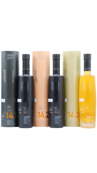 Octomore - Super Heavily Peated 14th Annual Release Bundle 3 x 70cl Whisky