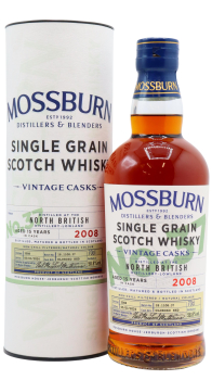 North British - Mossburn Vintage Cask Batch #37 2008 15 year old Whisky 70CL