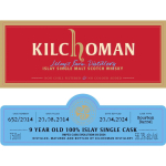 Kilchoman Scotch Single Malt Single Cask Release Impex Cask Evolution 02/2024 Islay 9yr 750ml