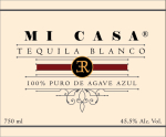 Mi Casa Tequila Blanco 750ml