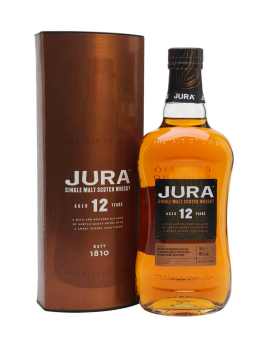 Jura 12 Year Old Single Malt Scotch Whisky 750ml