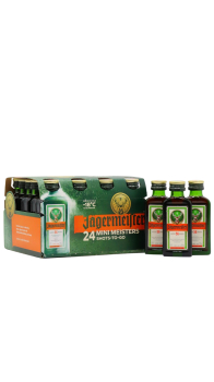 Jagermeister - Miniatures 24 x 2cl Herbal Liqueur