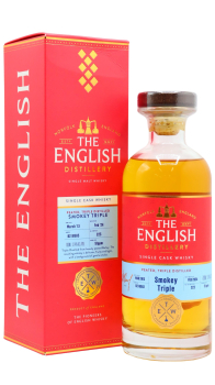 The English - Single Cask B2/0583 - Smokey Triple Distilled 2013 Whisky