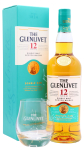 Glenlivet - Glass & Speyside Single Malt 12 year old Whisky 70CL