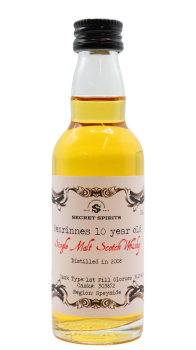 Benrinnes - Secret Spirits - Single Cask #303872 Miniature 2008 10 year old Whisky