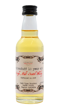 Miltonduff - A.D. Rattray - Single Malt Scotch Miniature 2008 10 year old Whisky