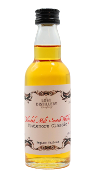 Towiemore - Lost Distillery Company - Classic Blended Scotch Miniature Whisky 5CL