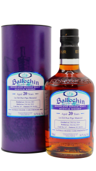 Ballechin - Cask Strength Port Pipe #347 2004 20 year old Whisky 70CL