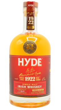 Hyde - No. 4 Rum Cask Matured Irish Whiskey 70CL