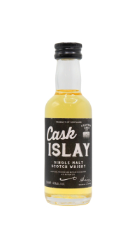 Undisclosed Islay - A.D. Rattray - Cask Islay Miniature Whisky 5CL