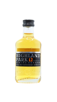 Highland Park - Single Malt Miniature 12 year old Whisky 5CL