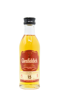 Glenfiddich - Solera Reserve Miniature 15 year old Whisky 5CL