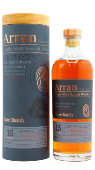 Arran - Rare Batch Argonne Cask 15 year old Whisky 70CL