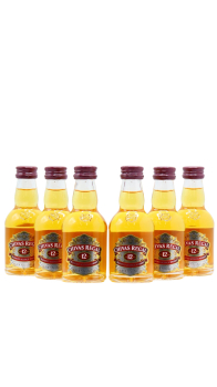 Chivas Regal - Blended Scotch Miniatures 6 x 5cl 12 year old Whisky