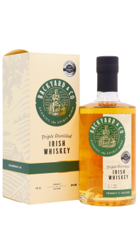 Backyard & Co - Triple Distilled Single Grain Irish 3 year old Whiskey 70CL