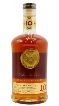 Bacardi - Gran Reserva Diez 10 year old Rum