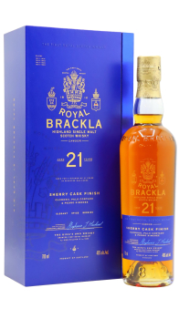 Royal Brackla - Highland Single Malt 21 year old Whisky 70CL