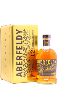 Aberfeldy - Highland Single Malt With Gift Tin 12 year old Whisky 70CL