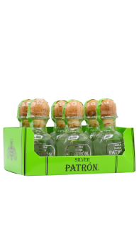 Patron - Silver Miniatures 6 x 5cl Tequila