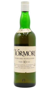 Tormore - Single Malt Scotch (1970's Bottling) 10 year old Whisky 70CL